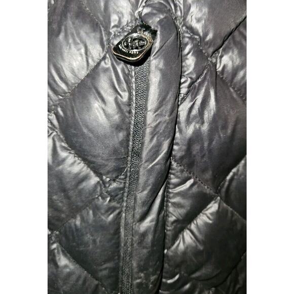 Michael Kors Packable Down Fill Puffer Jacket Mid-Length Women's Black Size Sm - Picture 7 of 16
